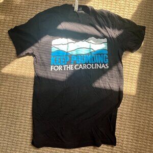 Carolina Panthers "Keep Pounding for the Carolinas" Black Shirt